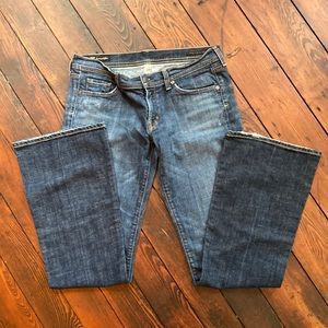 Citizens Of Humanity By Jerome Dahan EUC Low-Waist Flair Jeans Ingrid No002 Indi